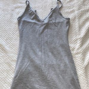 Gray dress